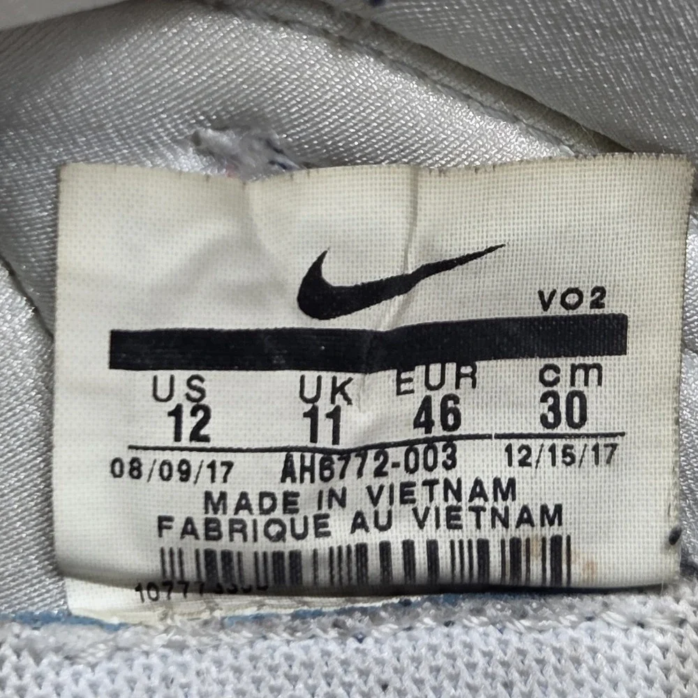 Nike Air Force 270 Phantom Leche Blue AH6772-003 Mens Size 12